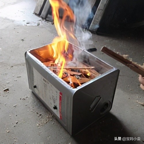 自制木炭烧烤炉（自己焊的烧烤炉图片尺寸原理）-3
